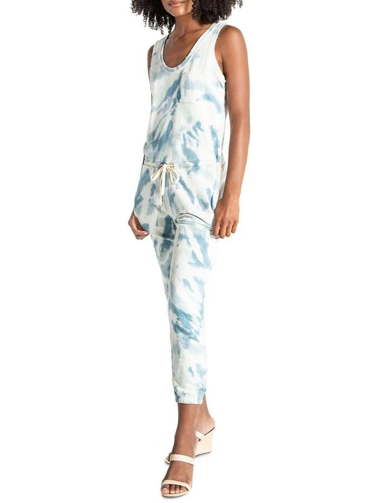 n:philanthropy Womens Tie Dye Scoop Neck Jumpsuit 1