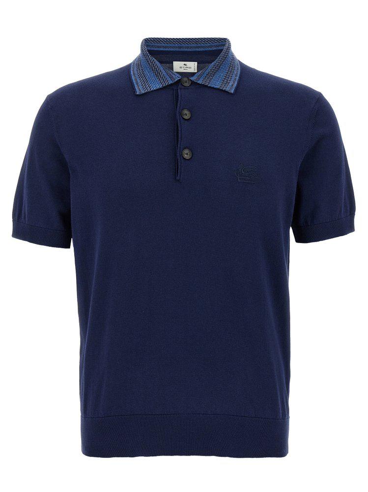 ETRO Etro Pegasus-embroidery Polo Shirt