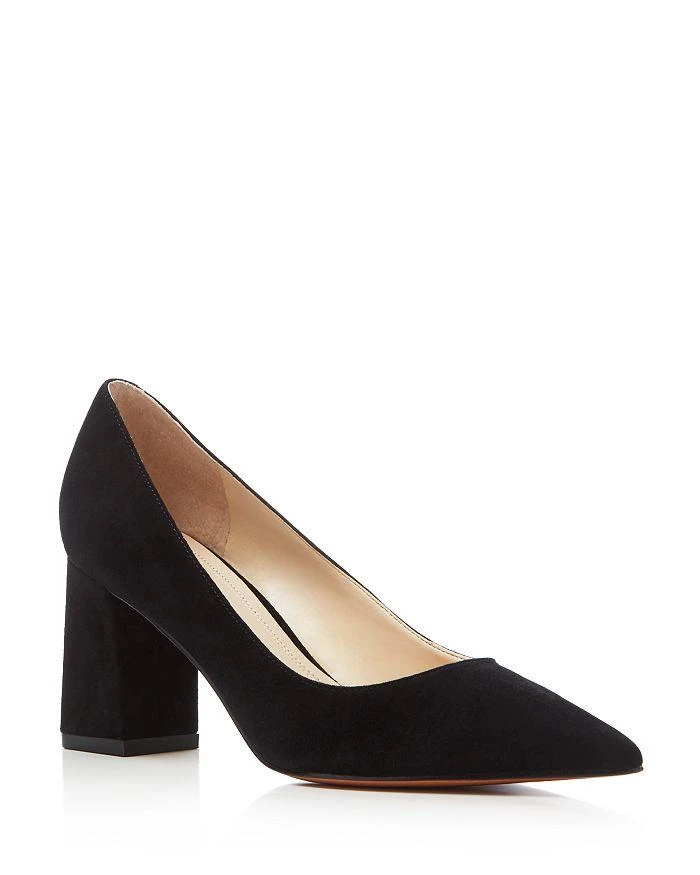 Marc Fisher Women's Zala Pointed Toe Block Heel Pumps 1