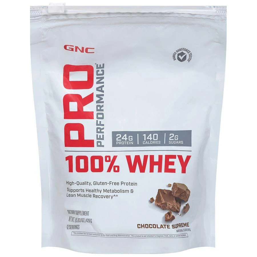GNC Pro Performance 100% Whey Chocolate Supreme 6