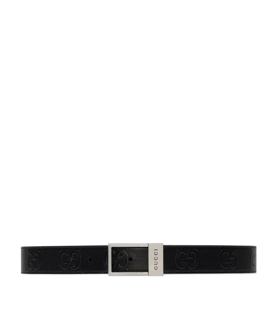Gucci Leather GG Belt 1