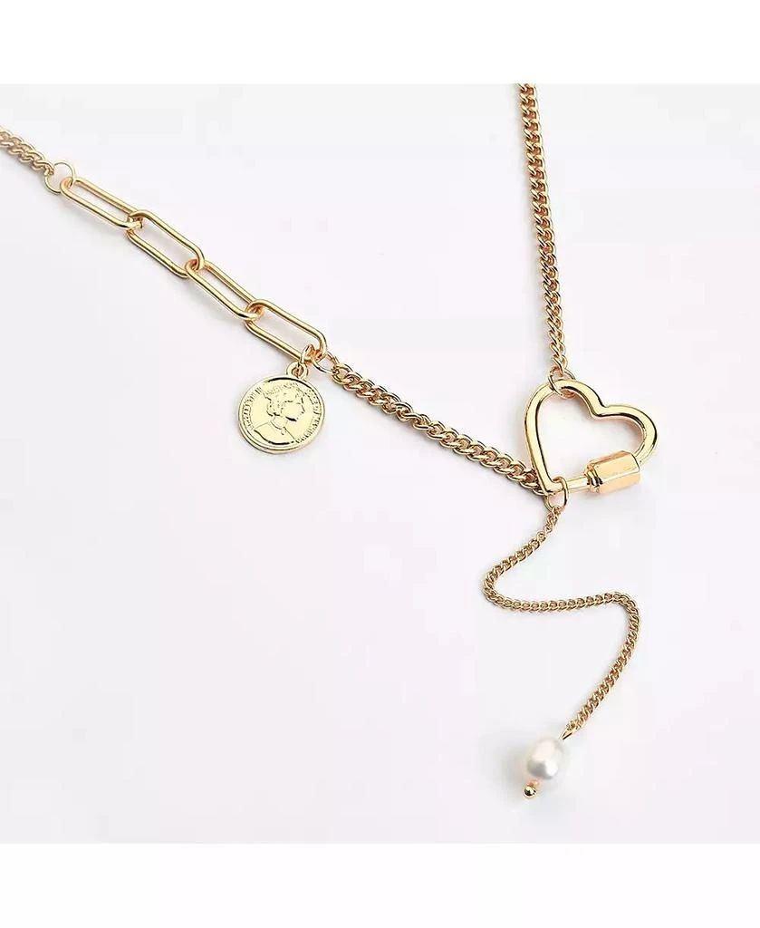 SOHI Women
s Link Chain Necklace 3