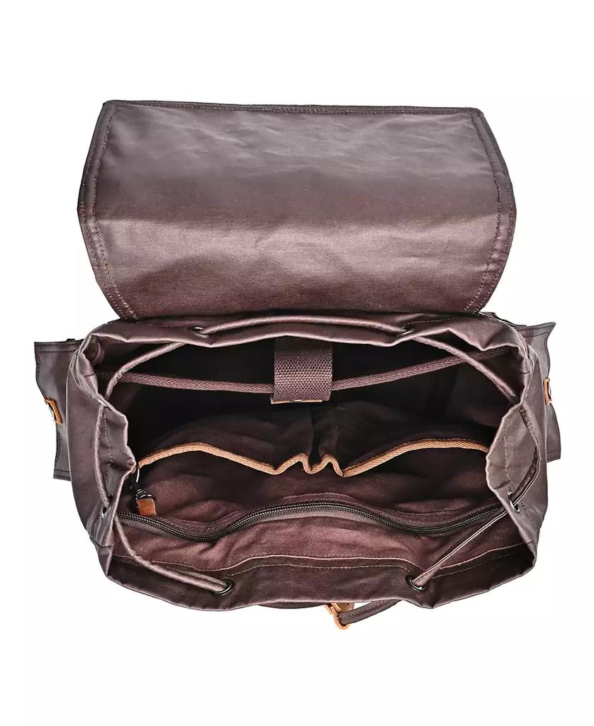 TSD BRAND Urban Light Traveller Canvas Backpack