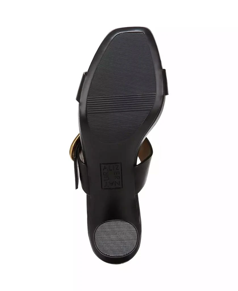 Naturalizer Women's Ida Square Open Toe Slide Dress Sandals 5
