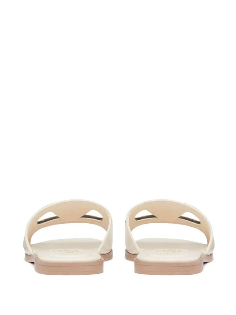 Valentino VLOGO CUT-OUT LEATHER SANDALS 3