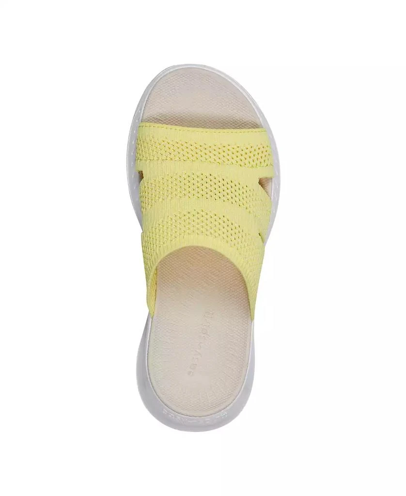 Easy Spirit Women's Deion Round Toe Flat Casual Sandals 4