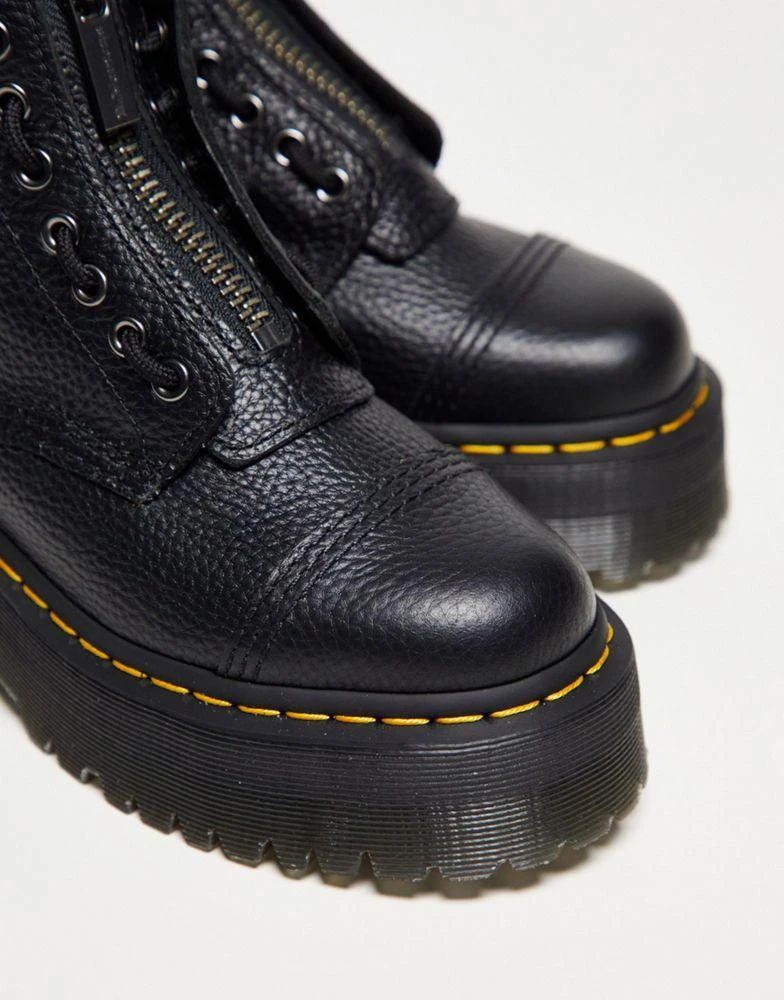Dr. Martens Dr Martens Sinclair milled nappa leather platform boots 4