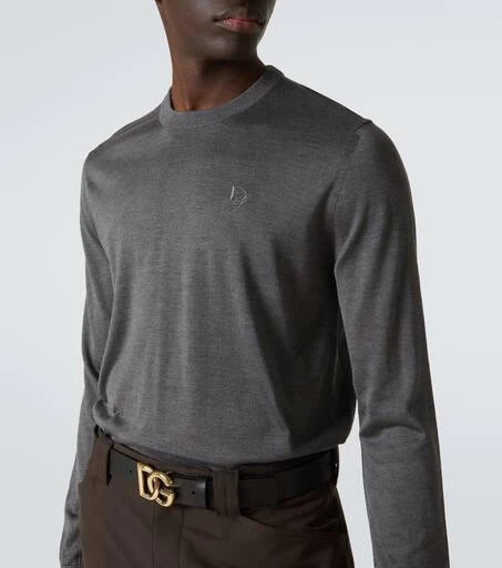 Dolce 
Gabbana Logo silk sweater 5