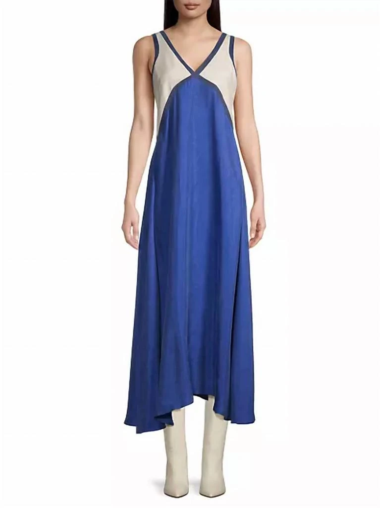 Sancia Naomi Dress In Azul 1