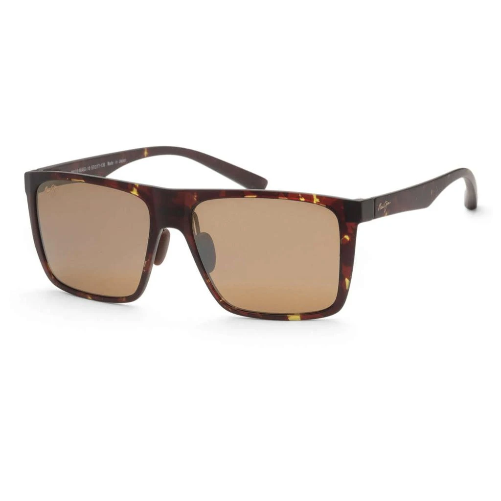 Maui Jim Maui Jim Honokalani Men's Brown Polarized Sunglasses 1