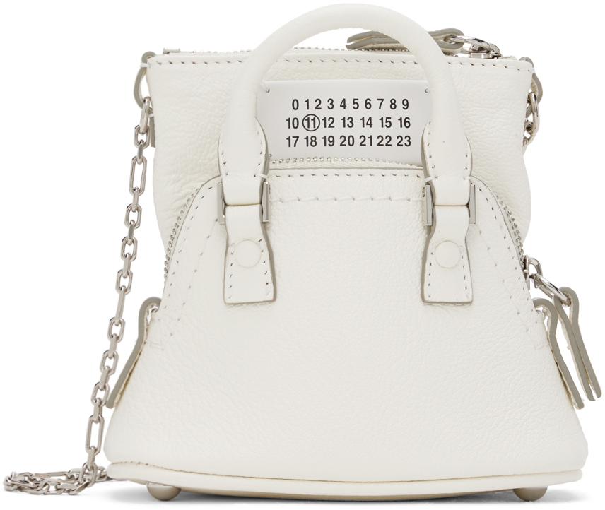 トートバッグ Maison Margiela 5AC Classique Baby Bag White Maison Margiela White Baby 5AC Classique Bag | eBay
