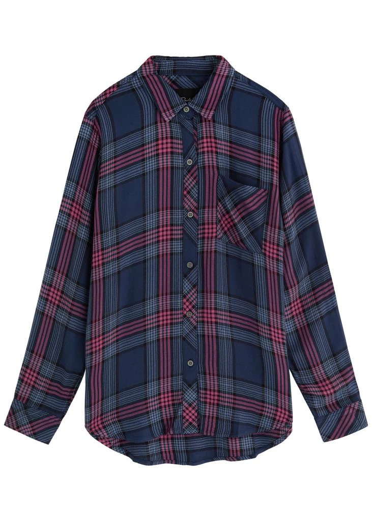 Rails Hunter checked rayon shirt 1