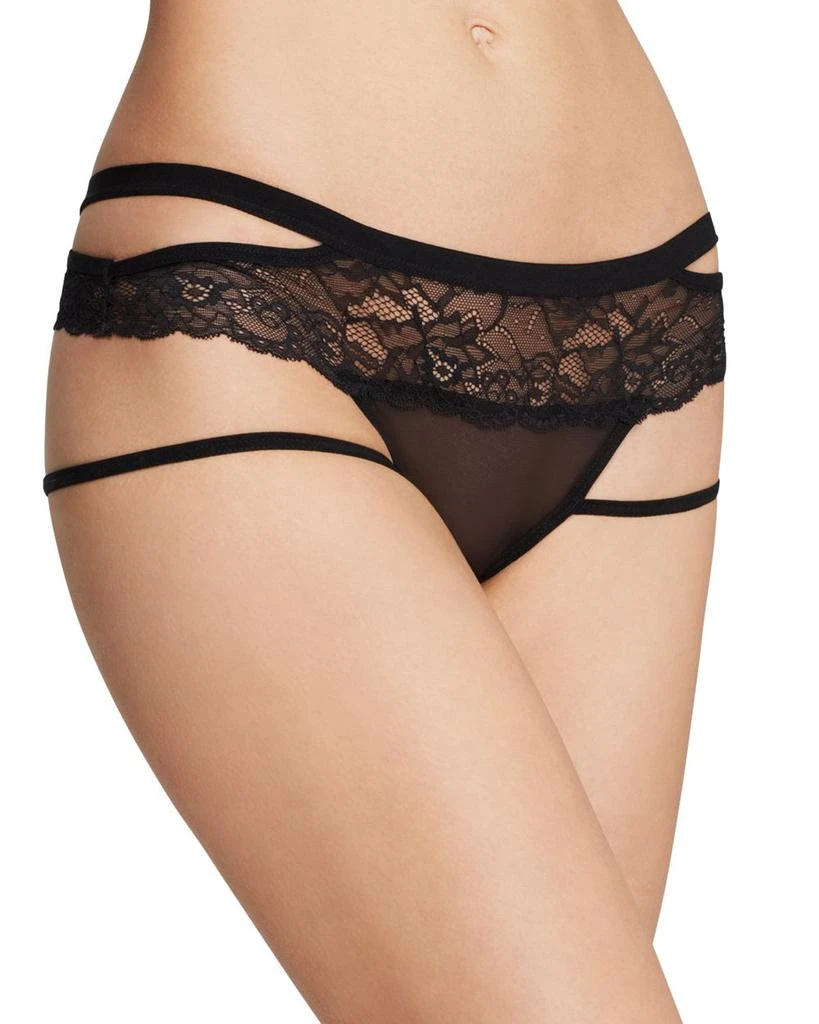 Honeydew Intimates Elastic & Lace Open Panel Hipster 1