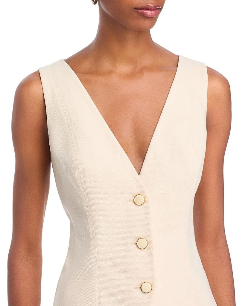 VERONICA BEARD Avalina Sleeveless V Neck Vest 4