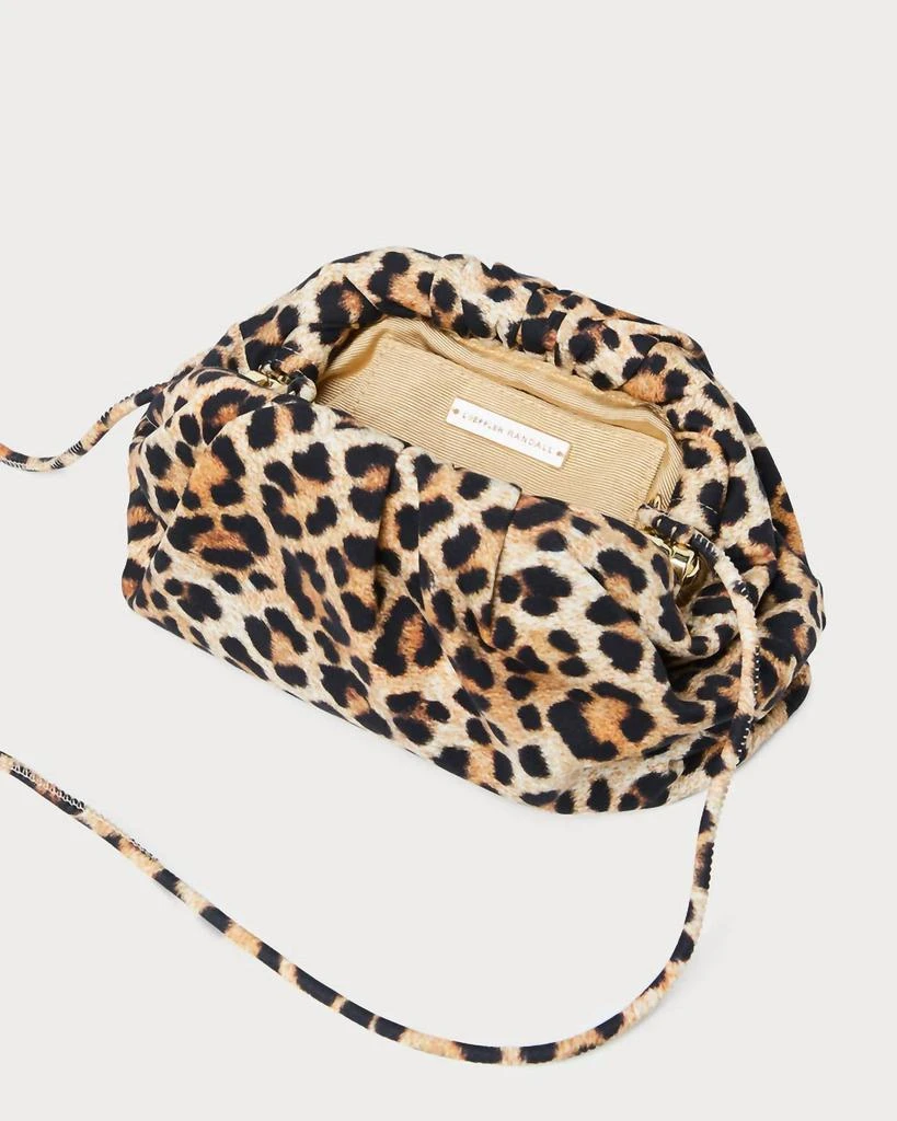 Loeffler Randall Loeffler Randall - Women
s Bailey Leopard Jersey Dome Clutch Bag 4