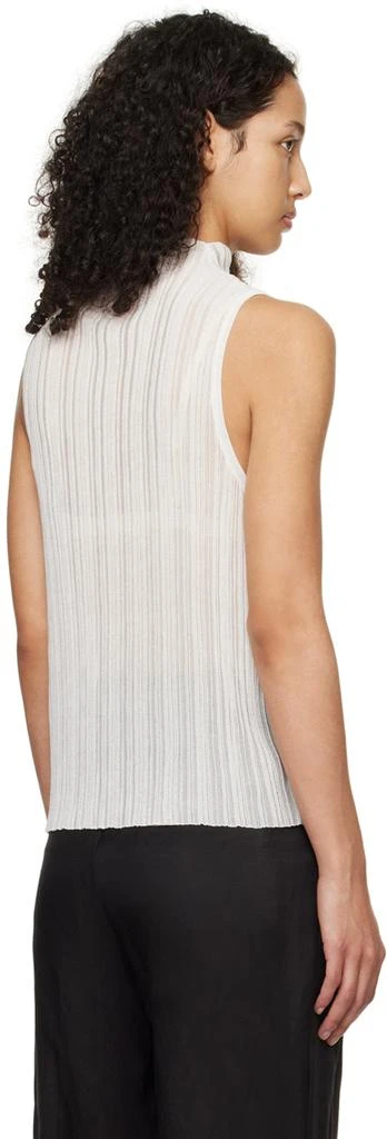 ANINE BING White Harlow Tank Top 3