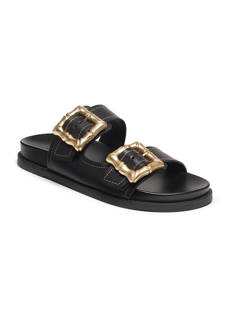 Schutz Enola Sporty Leather Sandals 2