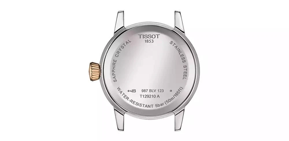 Tissot Women's Swiss Classic Dream Two-Tone Stainless Steel Bracelet Watch 28mm 3