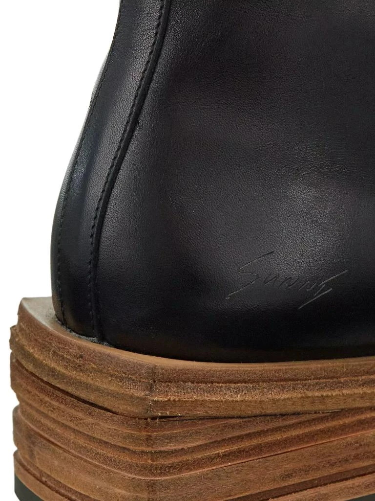 Sunni Sunni Reese Stacked Heel Boots 6
