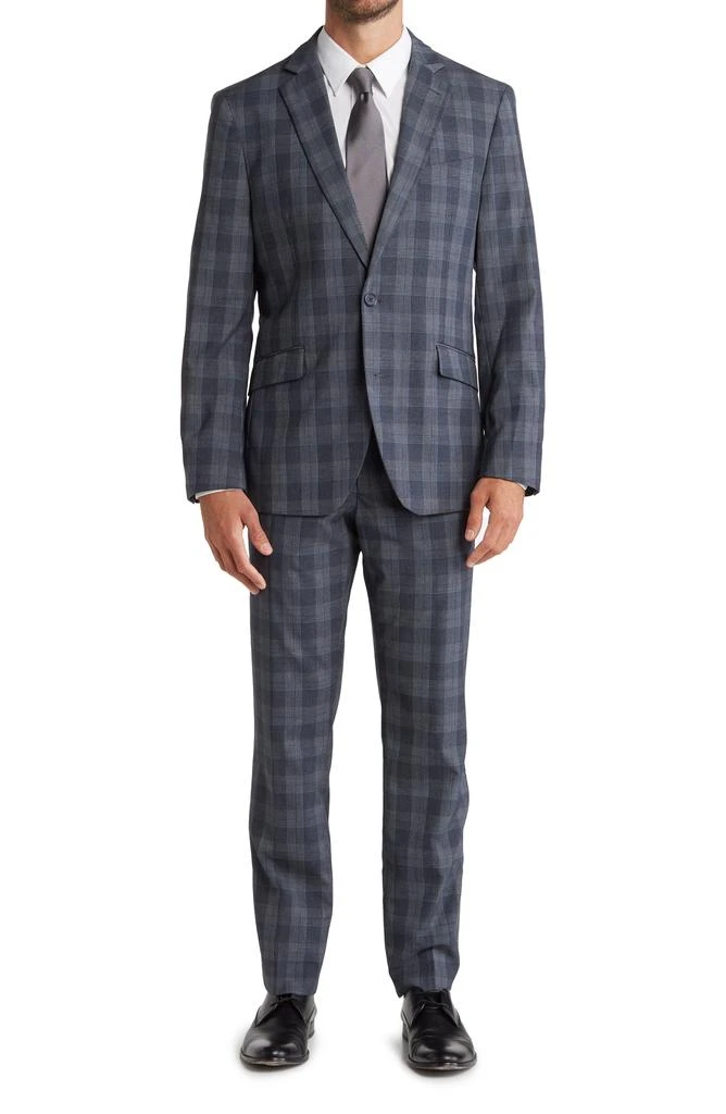 SAVILE ROW CO Plaid Suit 1