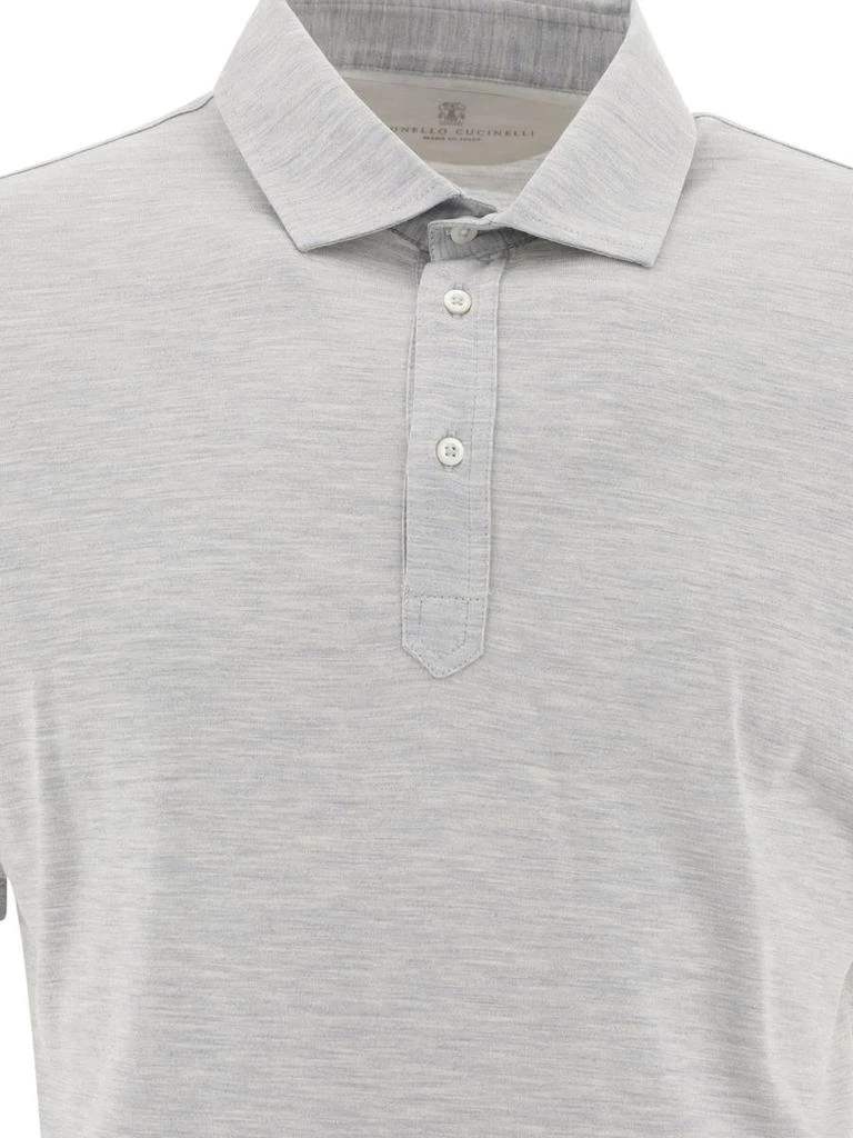 Brunello Cucinelli Brunello Cucinelli "Faux-Layering" Polo Shirt 3