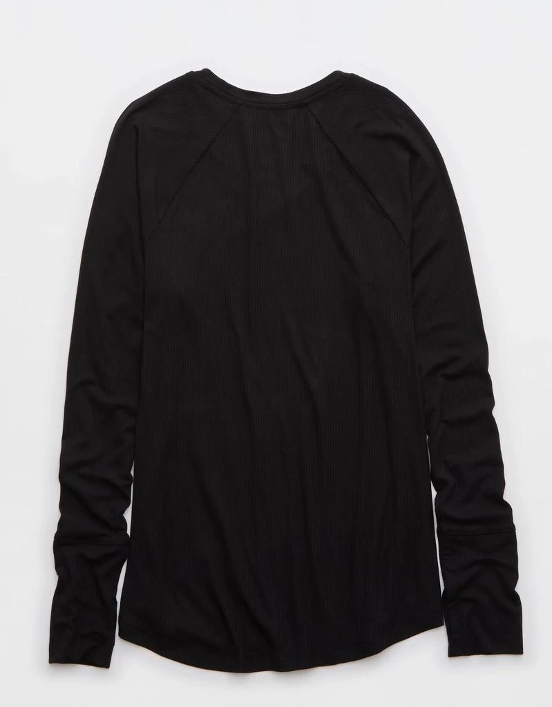 OFFLINE OFFLINE By Aerie Thumbs Up Ribbed Raglan Long Sleeve T-Shirt 4
