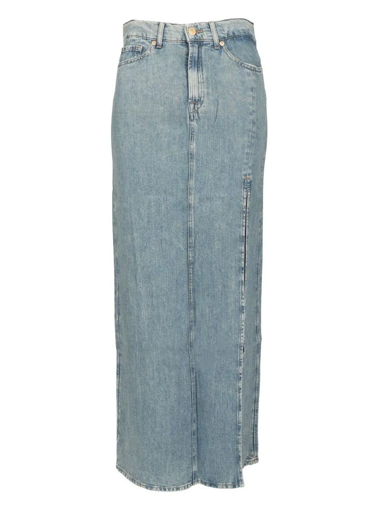 7 For All Mankind Long Maxi Skirt 1