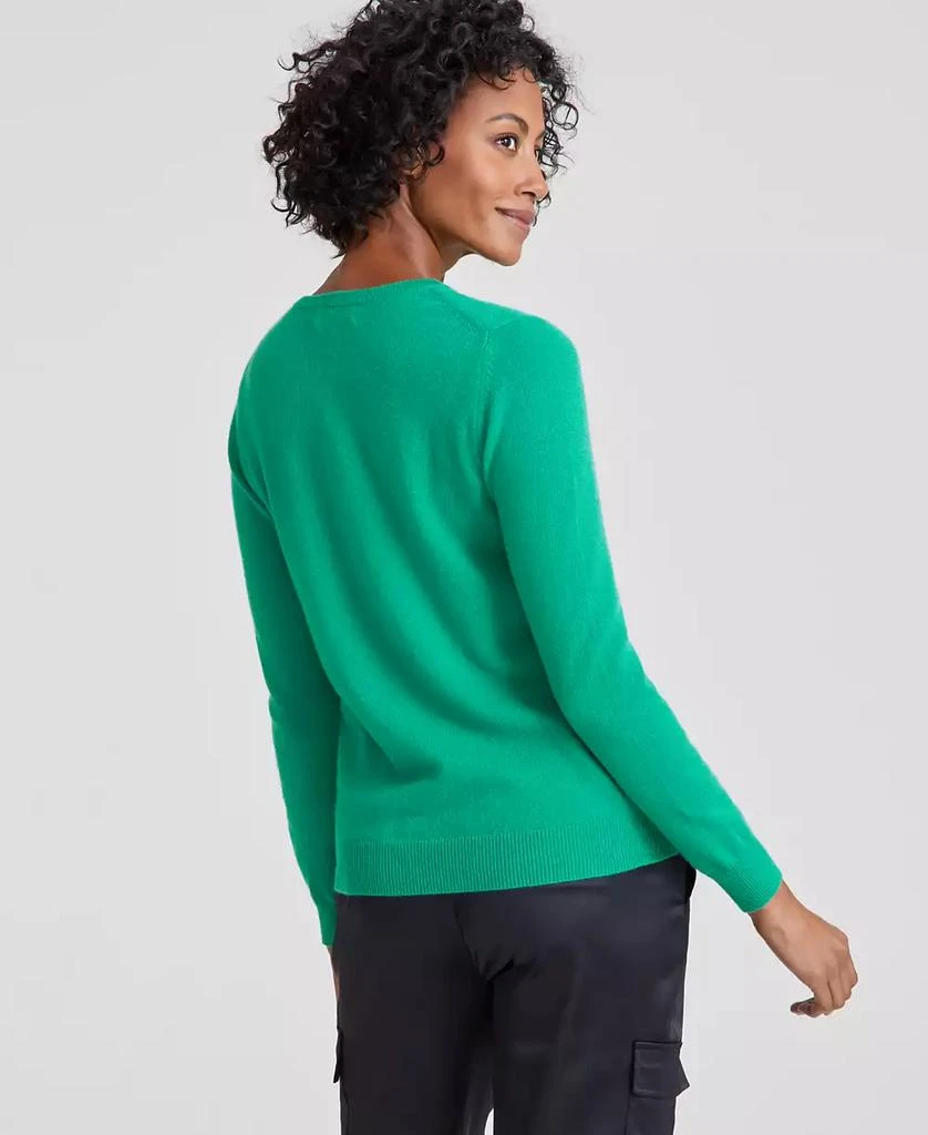 Charter Club 100% Cashmere Women's Long-Sleeve Crewneck Sweater, Created for Macy's 2