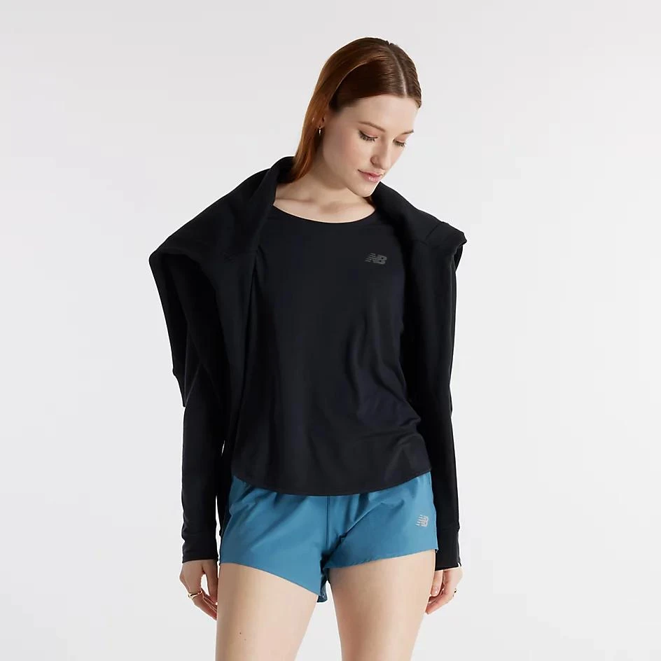 New Balance Drapey Jersey Long Sleeve T-Shirt 7