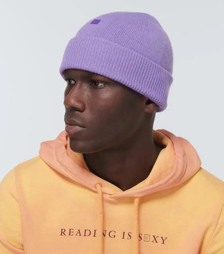 Acne Studios Micro Face wool beanie 3