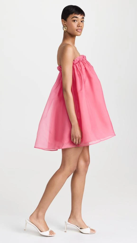 CAROLINE CONSTAS Martina Strapless Baby Doll Mini Dress 4
