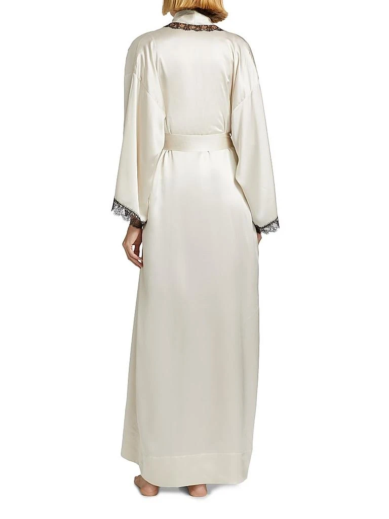 Kiki De Montparnasse Silk Lace Inset Robe 5