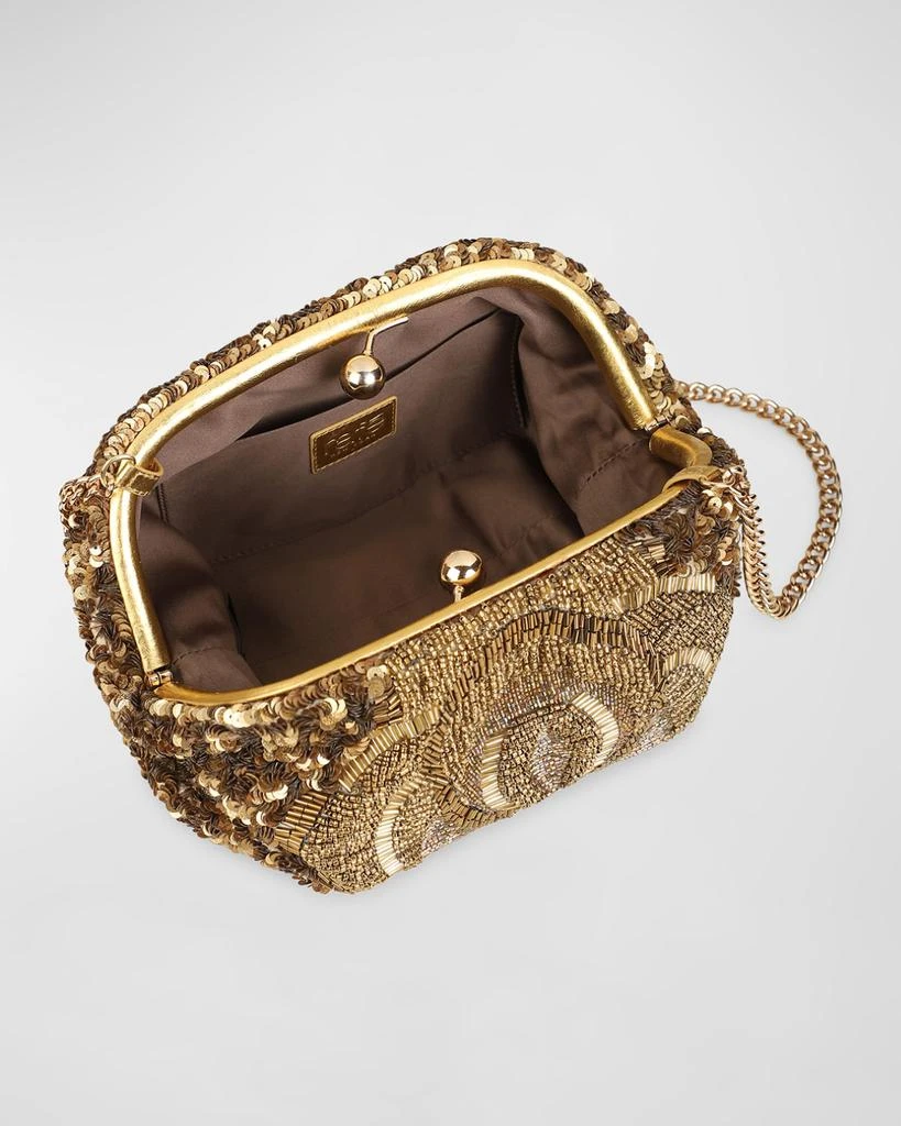 Rafe Aya Beaded Frame Clutch Bag 3