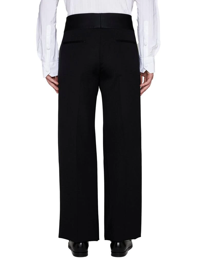 Valentino Valentino High Waist Straight Leg Trousers 3