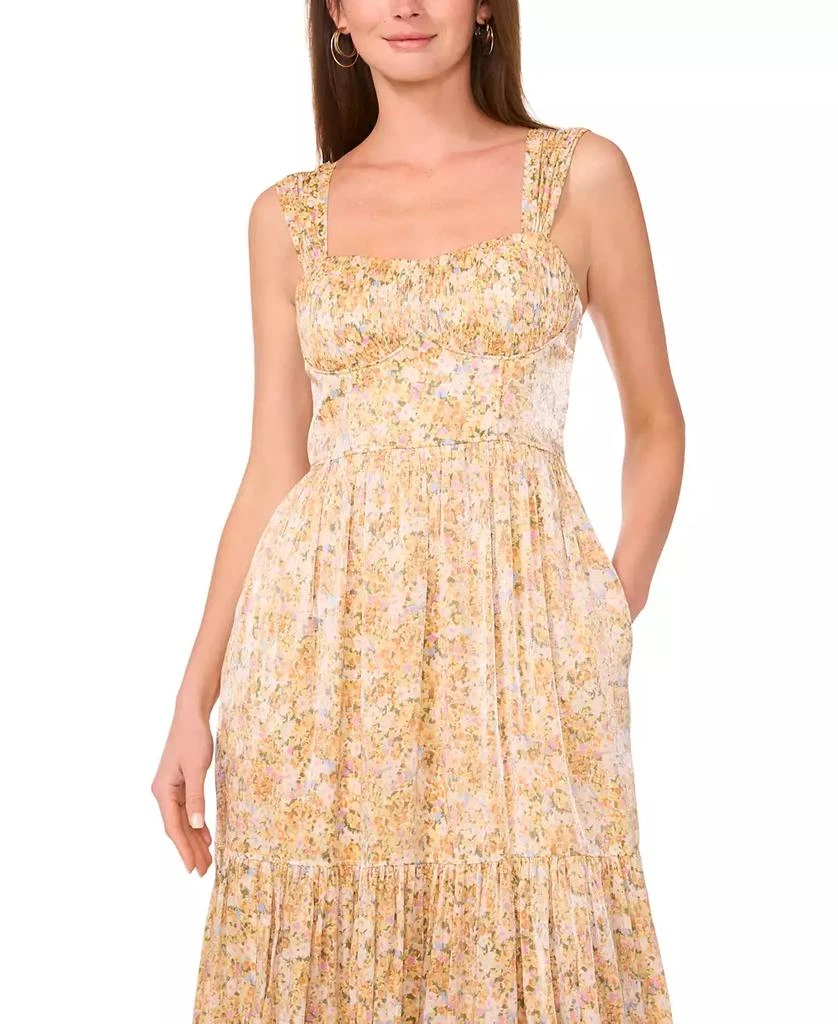 Parker Women's The Adrina Floral-Print Smocked-Back Dress 3
