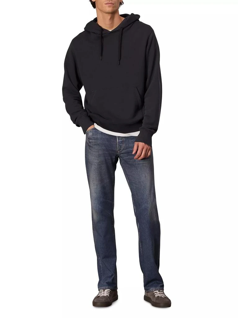 Rag & Bone Miramar Denim Straight-Leg Sweatpants 2