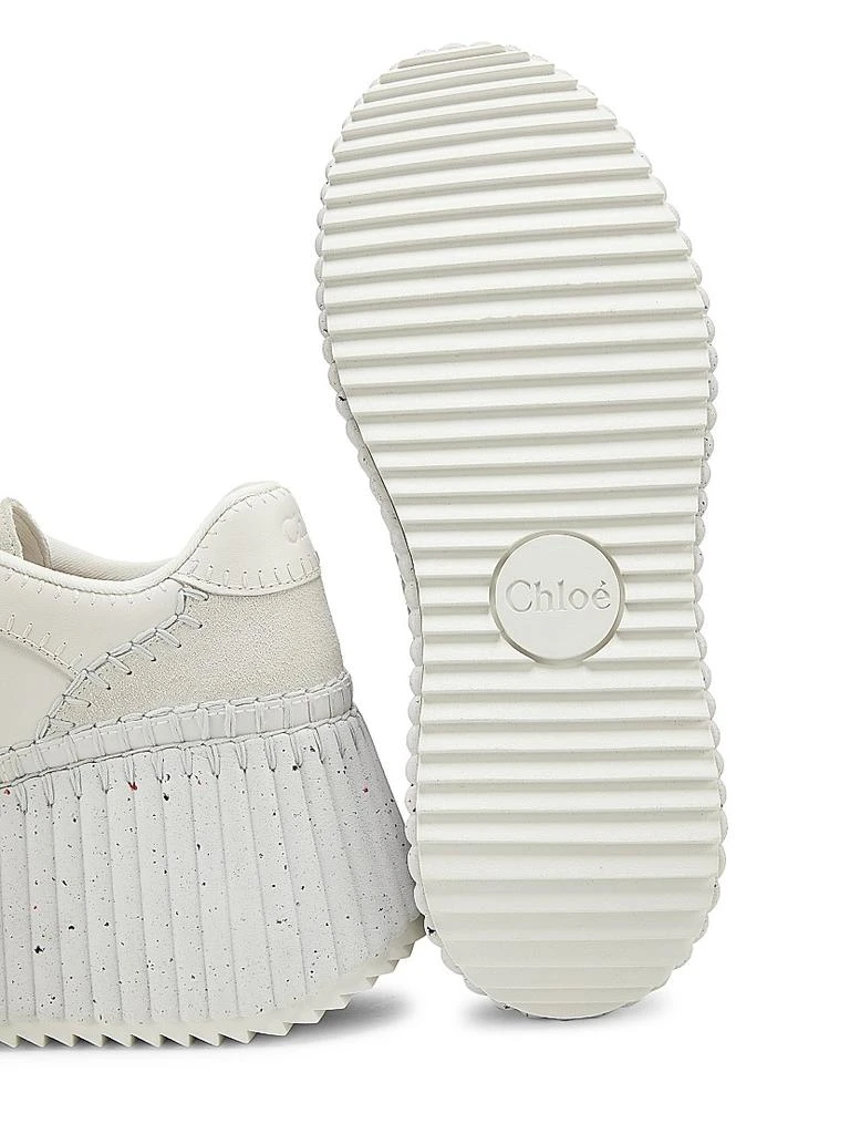 Chloé Nama Leather Platform Sneakers 6