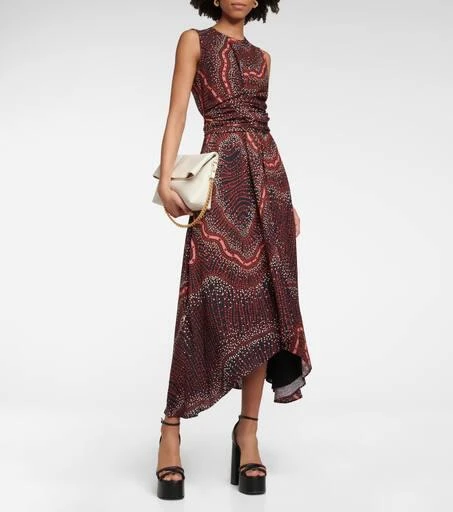 Altuzarra Penny printed midi dress 2