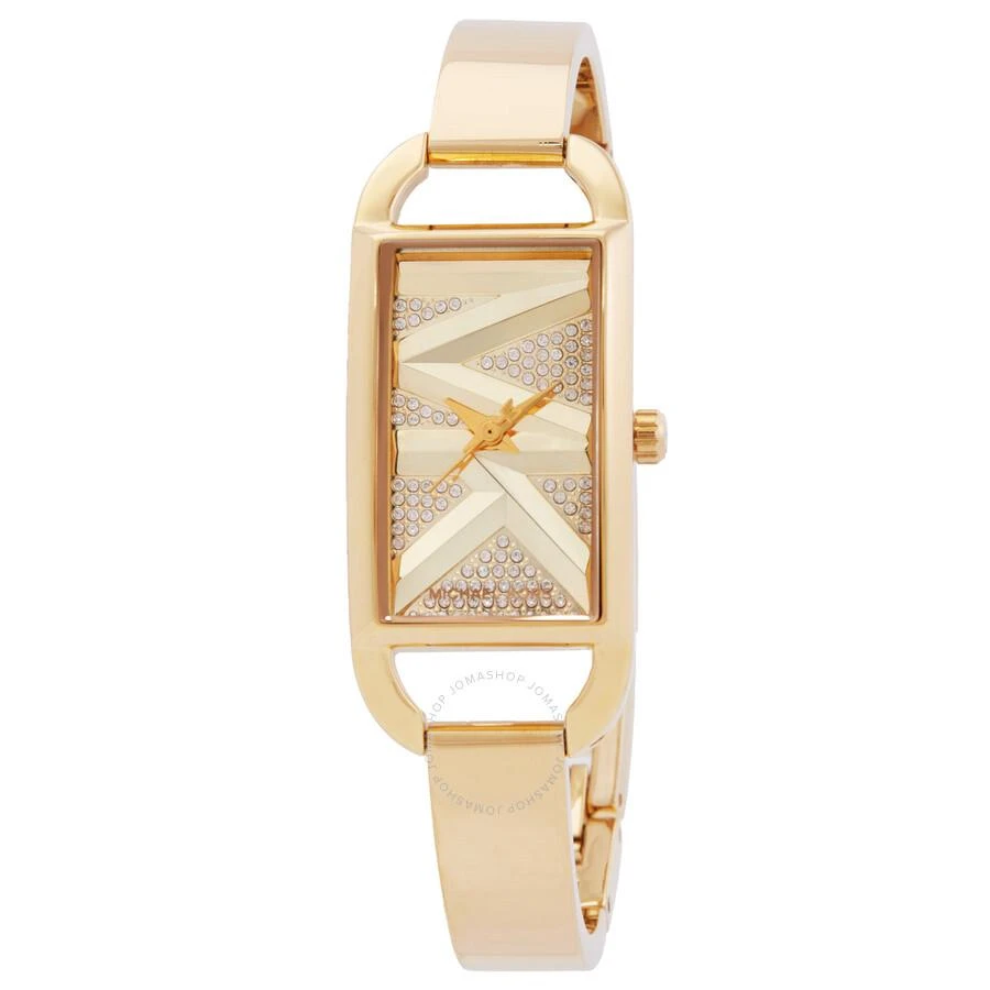 Michael Kors MK Empire Quartz Gold Dial Ladies Watch MK4840 1