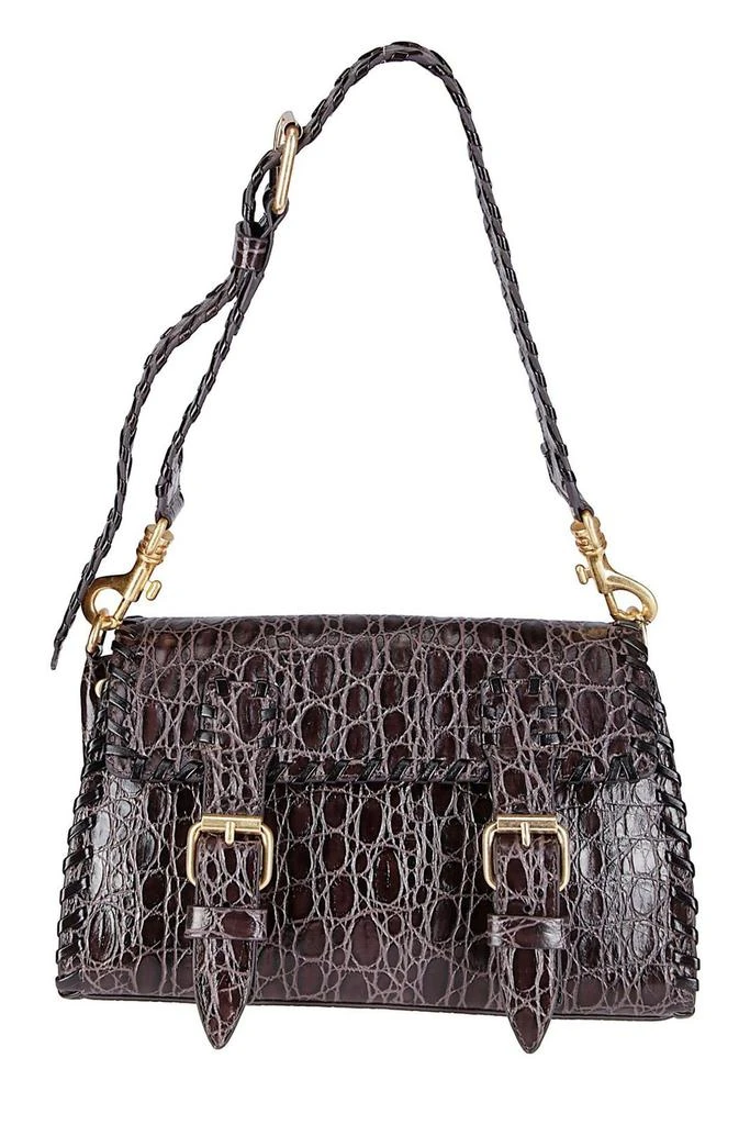 Dries Van Noten Dries Van Noten Embossed Shoulder Bag 1