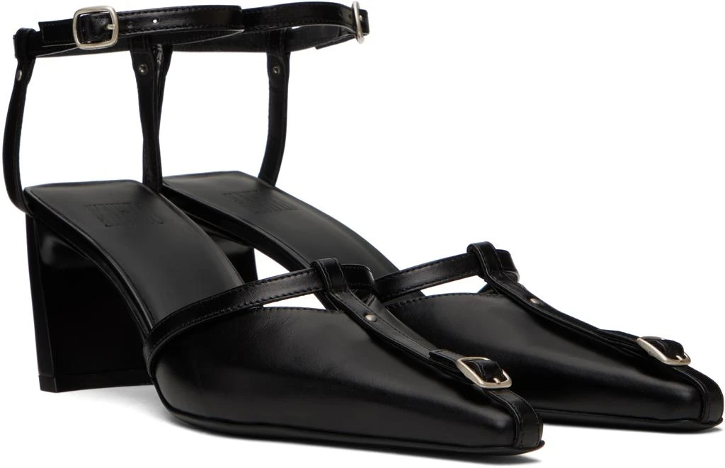 KNWLS Black Serpent Mules 4