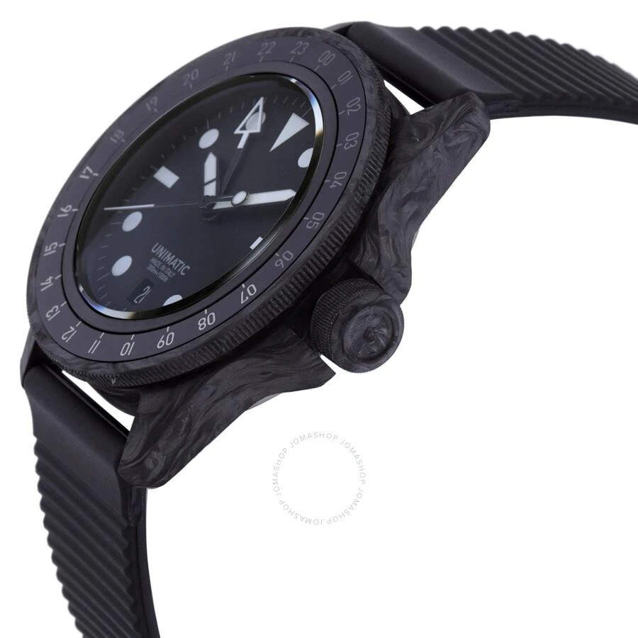 Unimatic Hodinkee Limited Modello Uno U1S-Carbon GMT Automatic Black Dial Men's Watch U1S-C-GMT-H 2