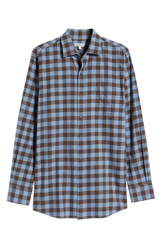 Peter Millar Delta Plaid Button-Up Shirt 6