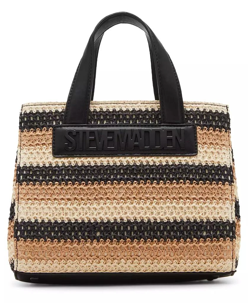 Steve Madden Bflores Raffia Mini Tote 3