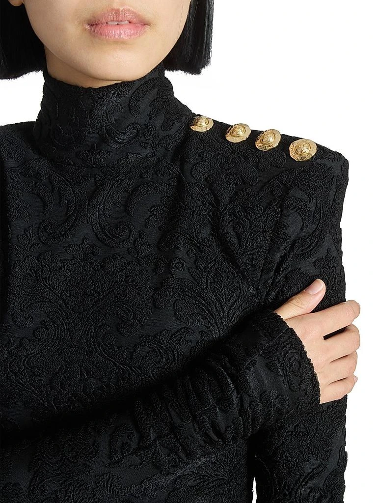 Balmain Baroque Jacquard Top 7