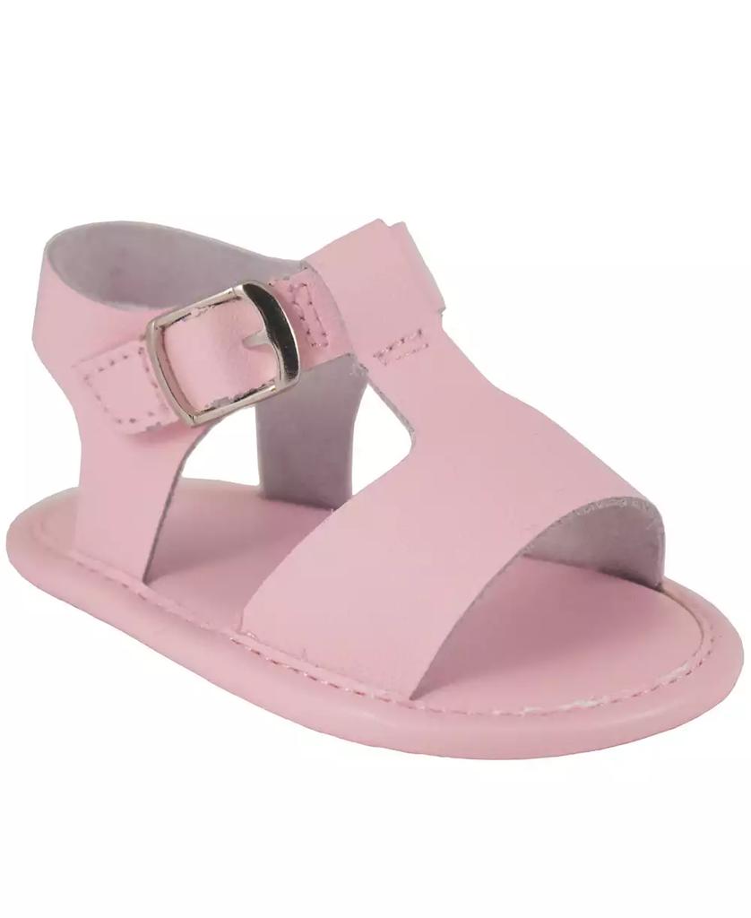 Baby Deer Baby Girl Essential Leather T-Strap Sandal