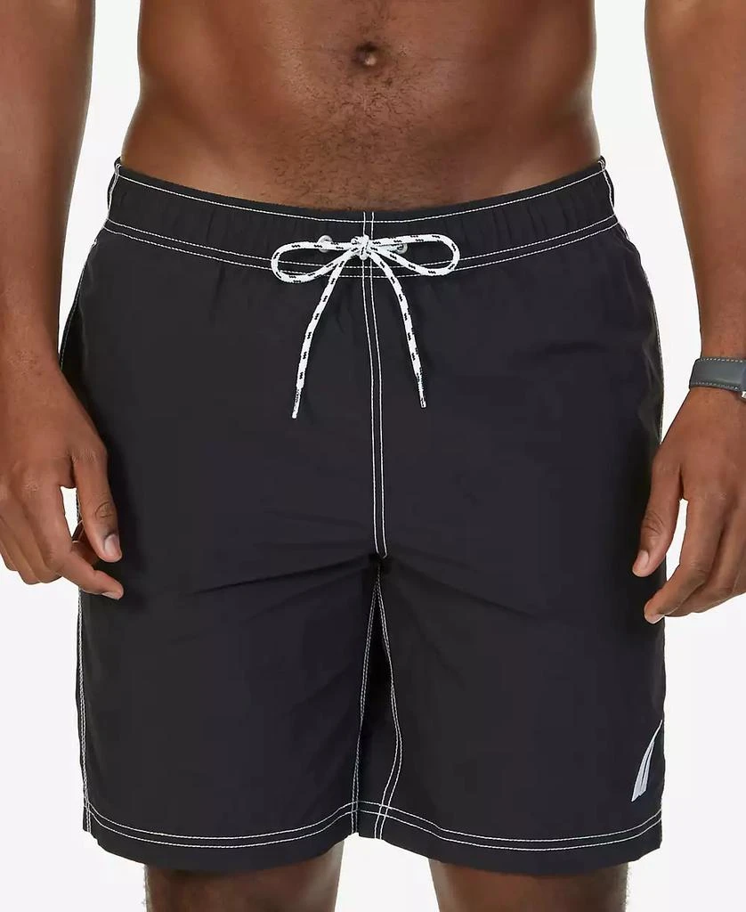 Nautica Men's Quick Dry Nylon  8" Swim Trunks 1