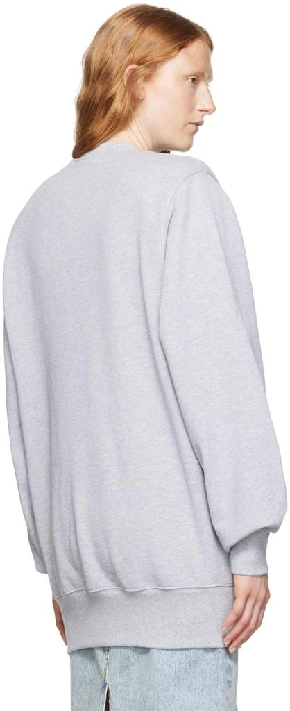 WARDROBE.NYC Gray French Terry Sweater 3