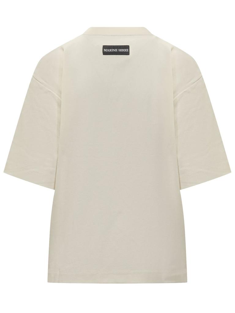 MARINE SERRE  半袖 Msize Tシャツ The Louvre Mona Lisa T-Shirt • Marine Serre