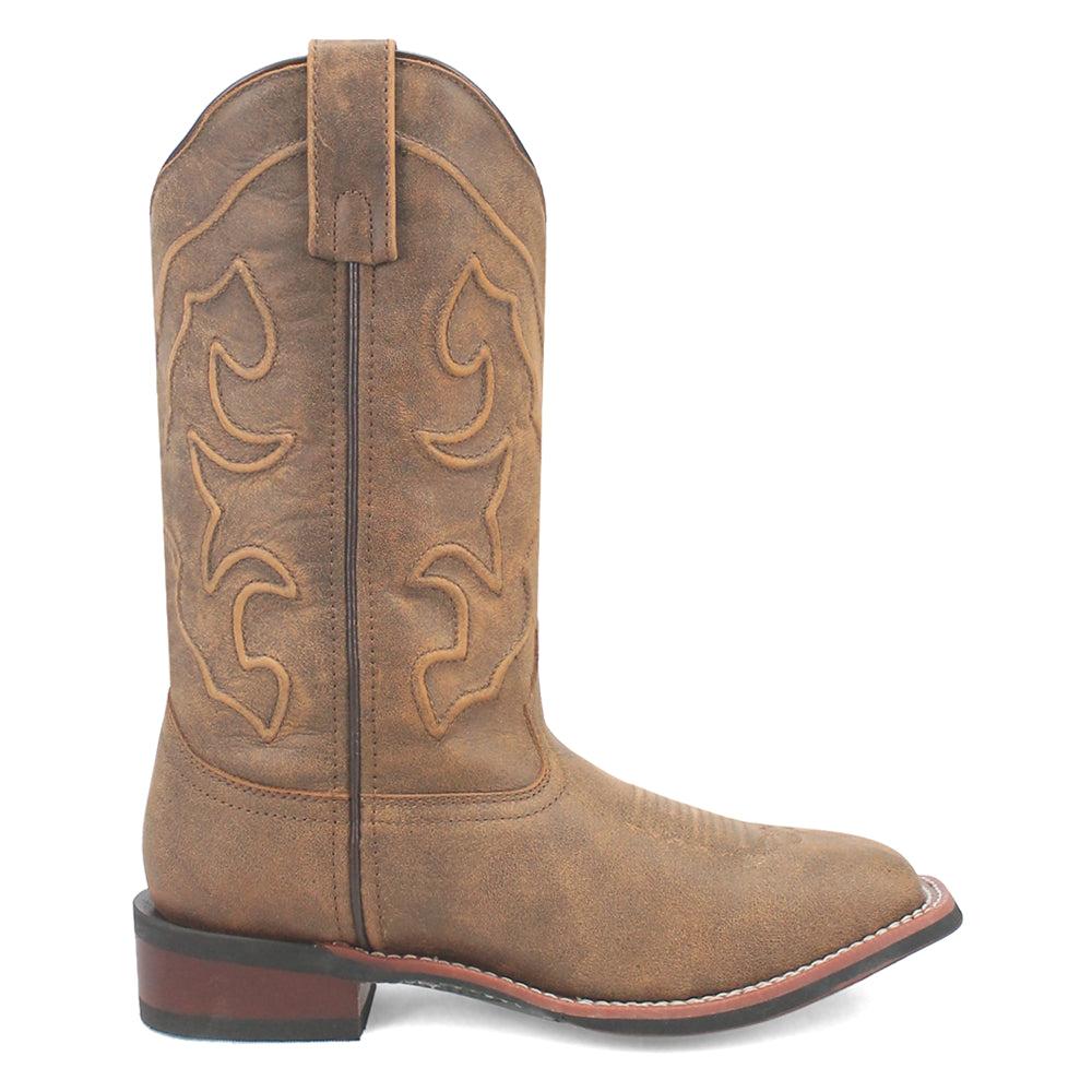 Laredo Megan Embroidered Square Toe Cowboy Boots